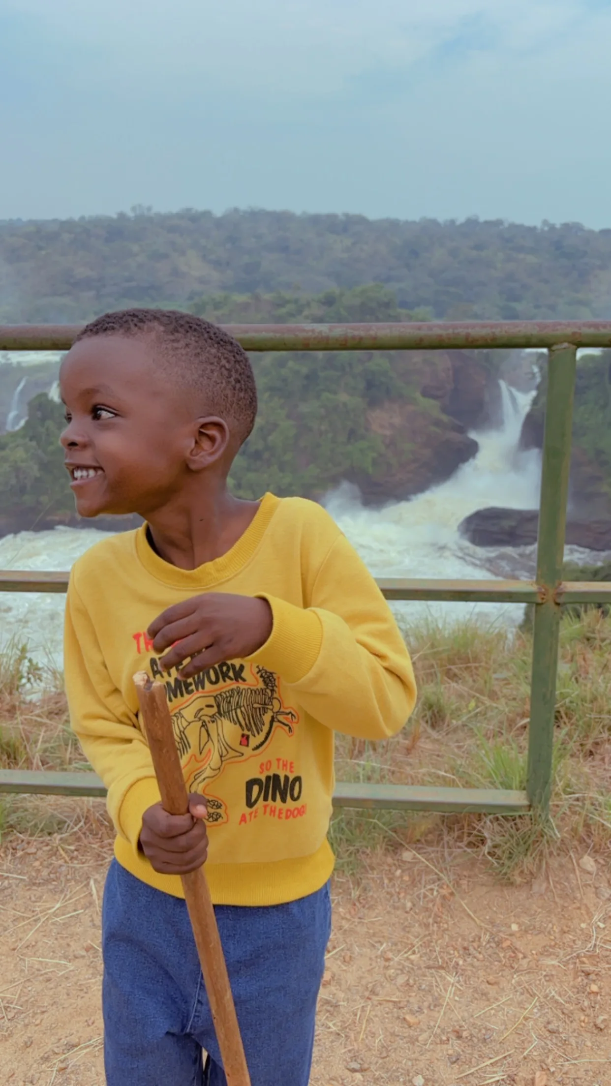 Tesla at Murchison Falls